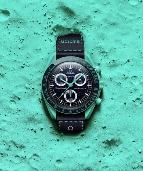 Omega swatch MISSION ON EARTH - POLAR LIGHTS