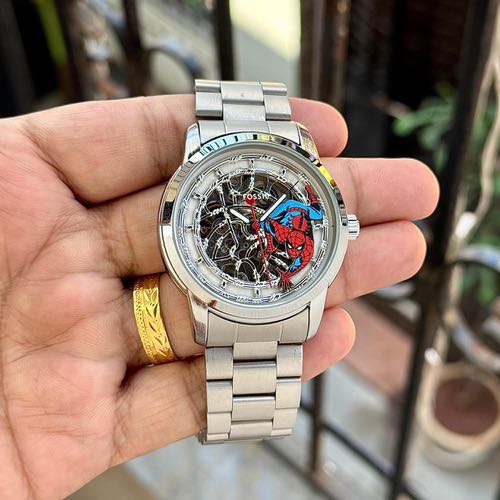 Fossil X Marvel Spiderman Edition Watch (With og Box)