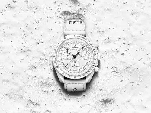 omega x swatch snoopy moonswatch mission to the moonphase