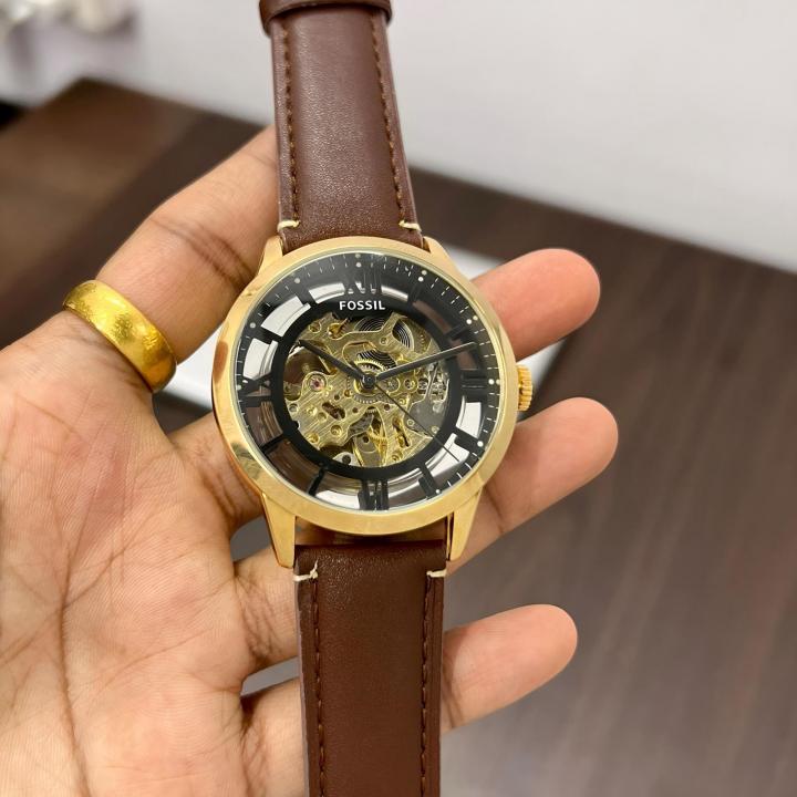 Fossil Townsman Automatic Leather Strap (with og box)