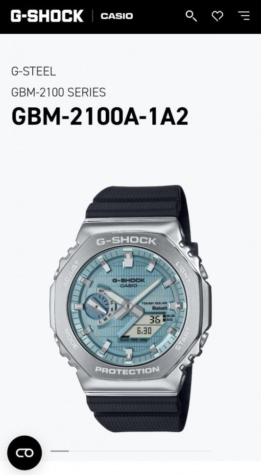 G Shock GBM-2100A-1A2 Tiffany (with og box)