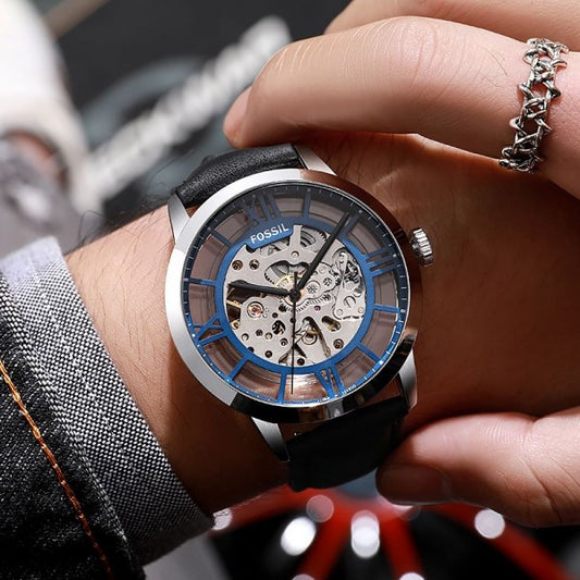Fossil Townsman Automatic Leather Strap (with og box)