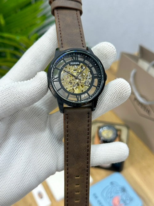 Fossil Townsman Automatic Leather Strap (with og box)