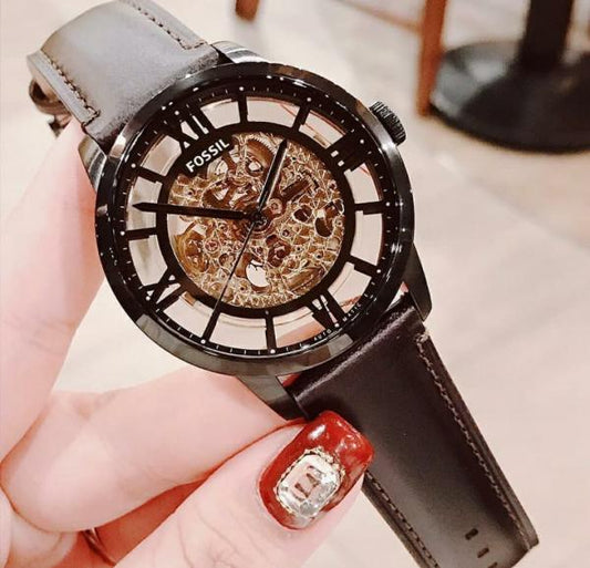 Fossil Townsman Automatic Leather Strap (with og box)