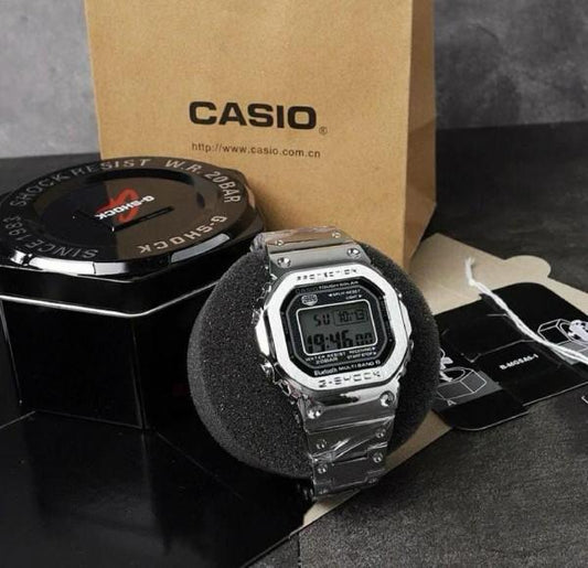 CASIO G SHOCK METAL STRAP (with og box)