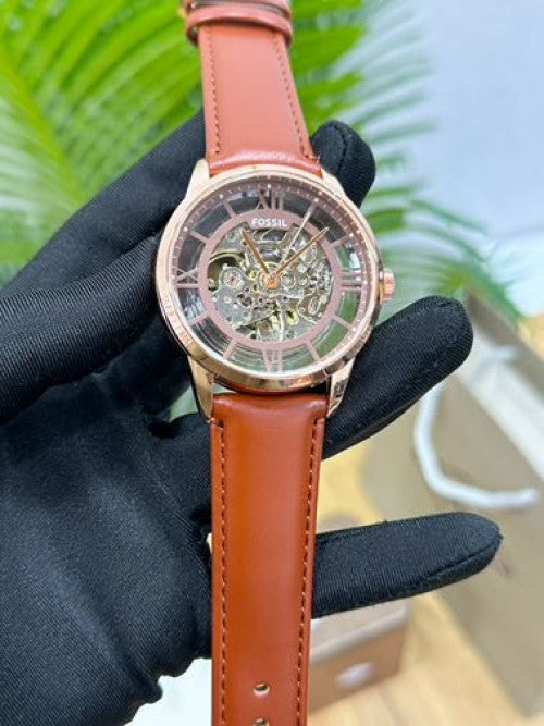 Fossil Townsman Automatic Leather Strap (with og box)