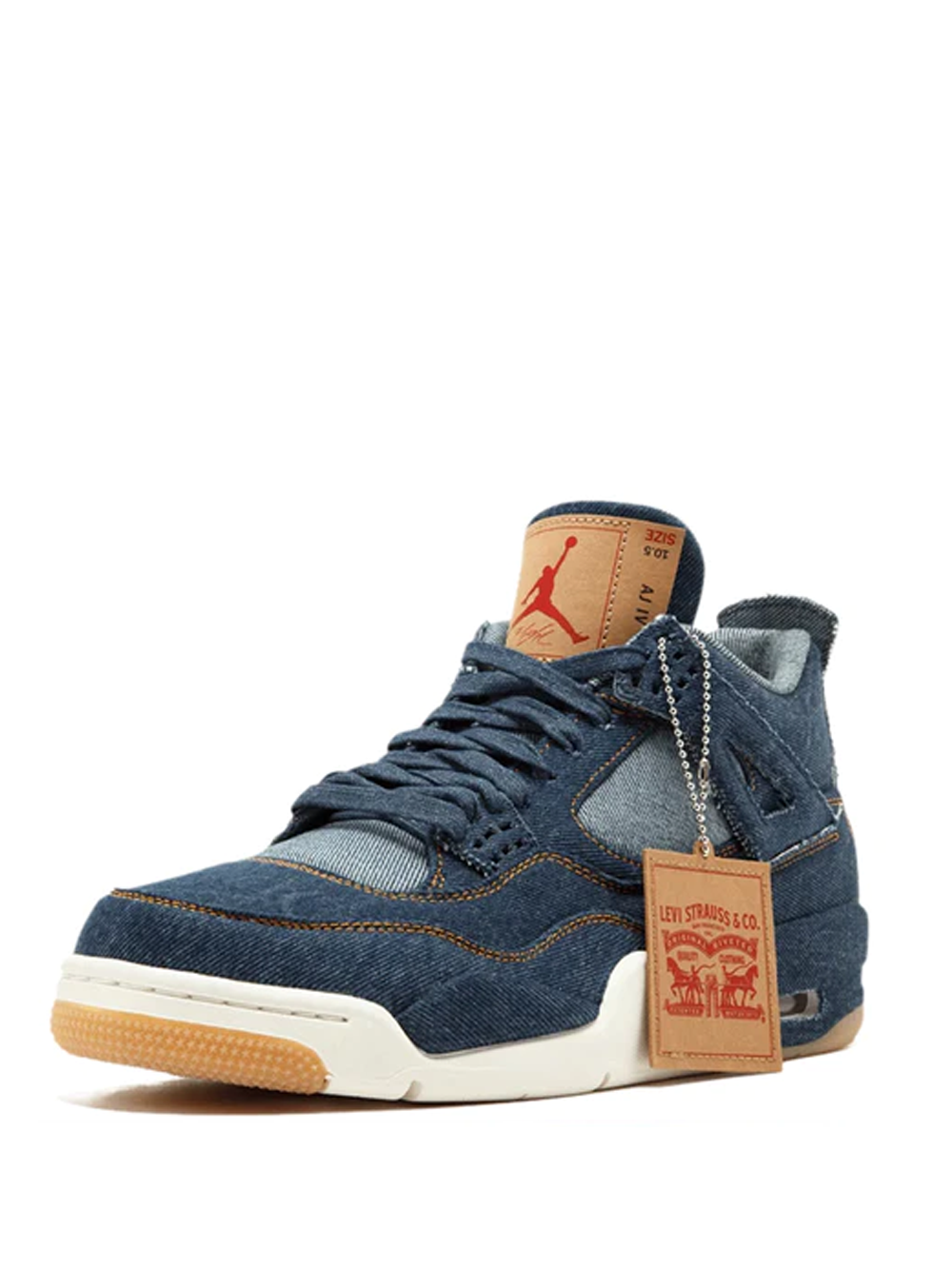 Jordan Retro 4 X LEVIS DENIM BLUE - Image 2
