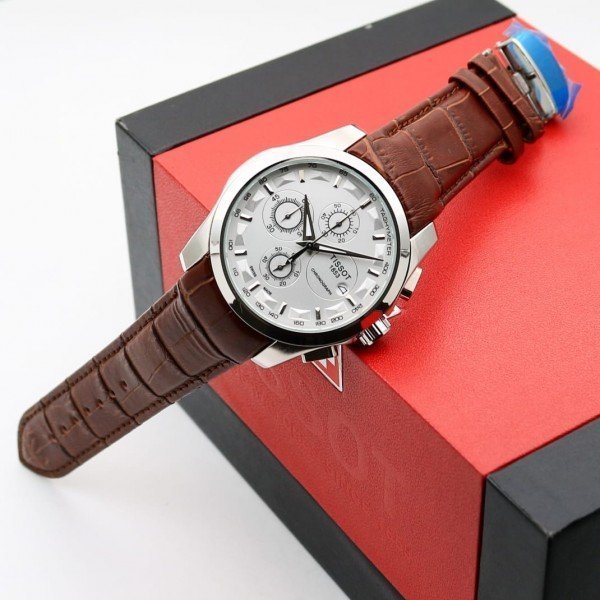 TISSOT 1853 PRIMIUM QUALITY LEATHER WATCH' - Image 2