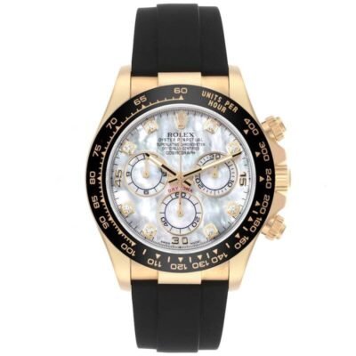 ROLEX COSMOGRAPH DAYTONA (YELLOW) FIBE BELT WATCH