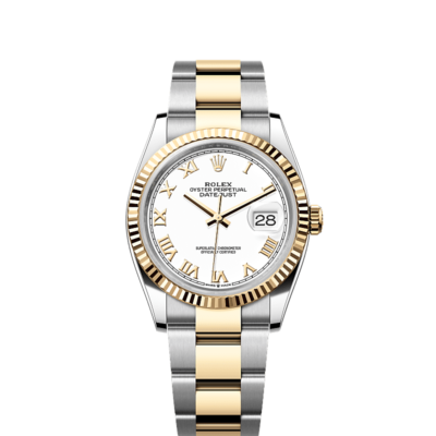 ROLEX OYSTER PERPETUAL DAY DATE 36 MM STAINLESS STEEL WATCH
