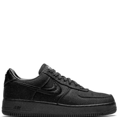 Custom Airforce 1 Black Leather Rope
