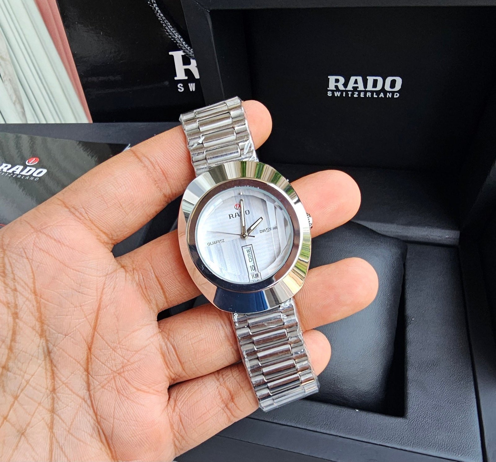 RADO DISTAR SILVER White Metal WATCH - Image 2