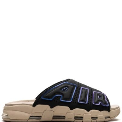 NIK E UPTEMPO BEIGE SLIDES