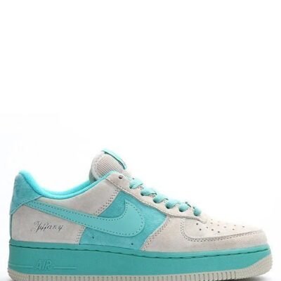 airforce 1 low X tiffany GREY BLUE