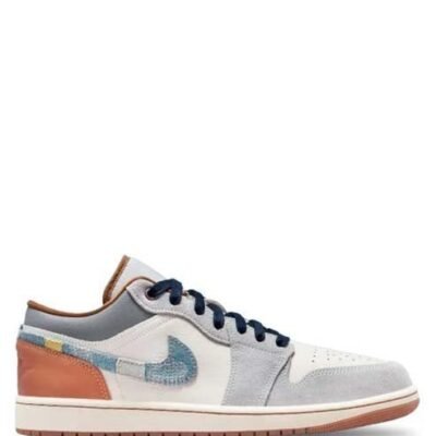 Jordan 1 Low ce phantom repaired denim swoosh