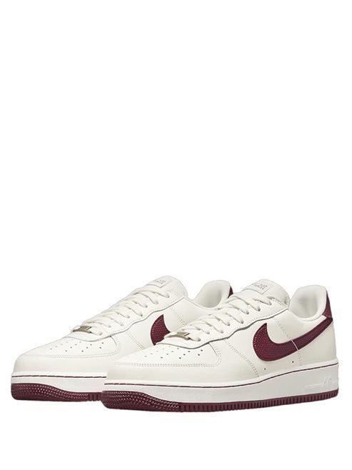 air force 1 07 low white dark red x supreme x the north face - Image 2