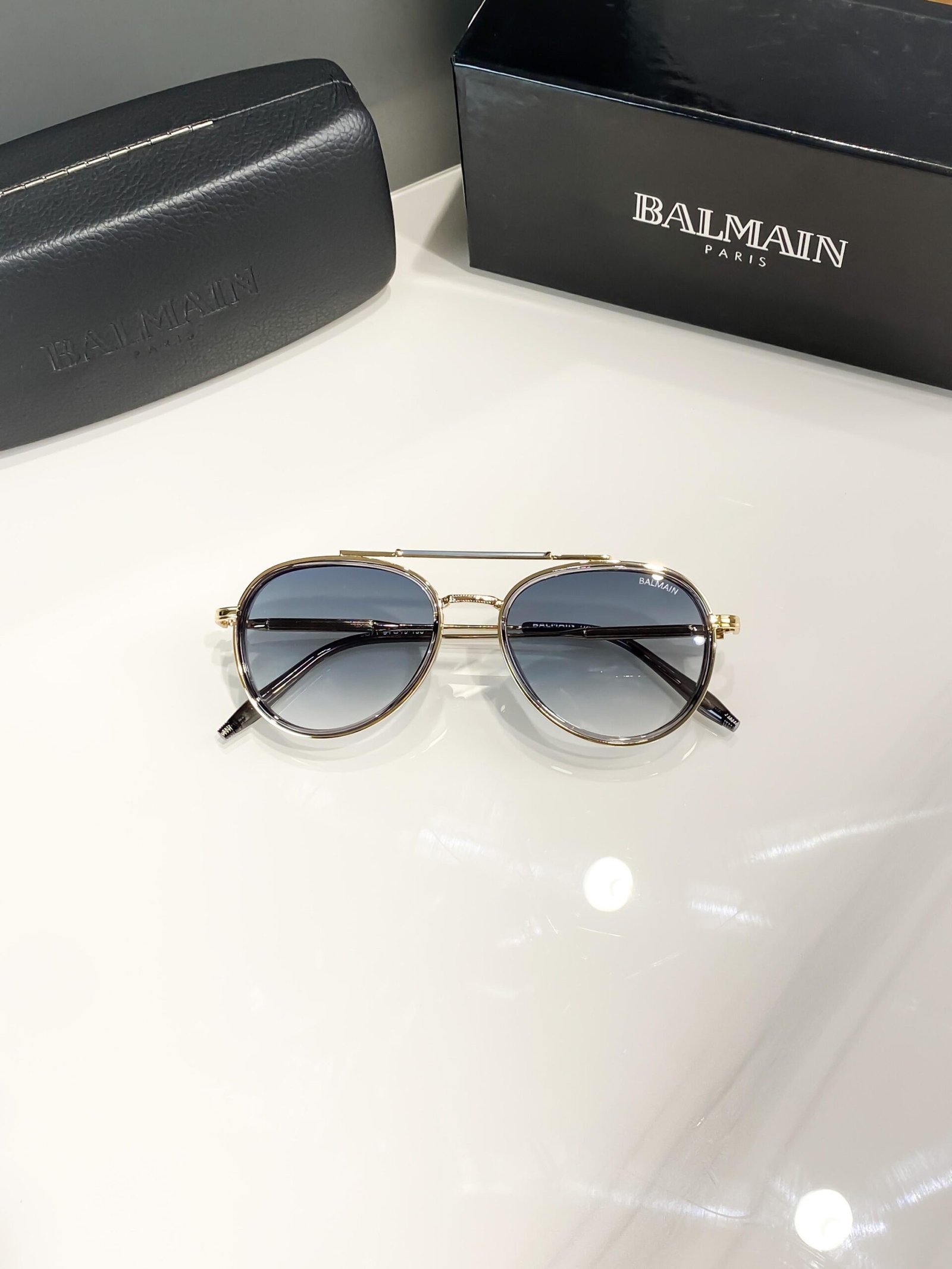 Balmain Gold Blue Shaded - Image 4