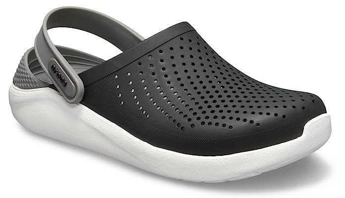 Crocs Men Literide Clog Black and white - Image 4