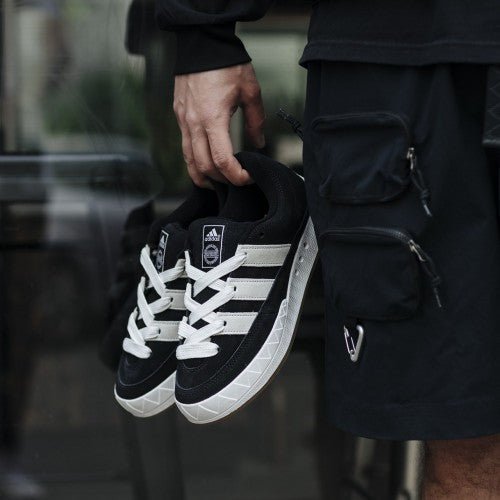 Branded Adimatic Core Black White Sneakers