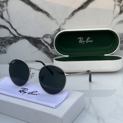 Branded Sunglasses RB 3637 silver black(With Original Kit)