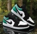 Branded Aj 1 Low Black Mystic Green Shoes For Men's