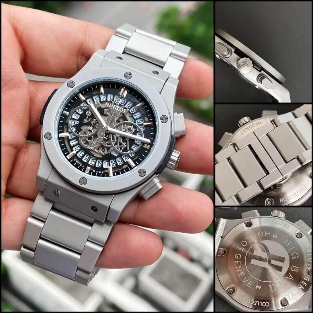 Hublot Silver Grey Metal Watch - Image 3