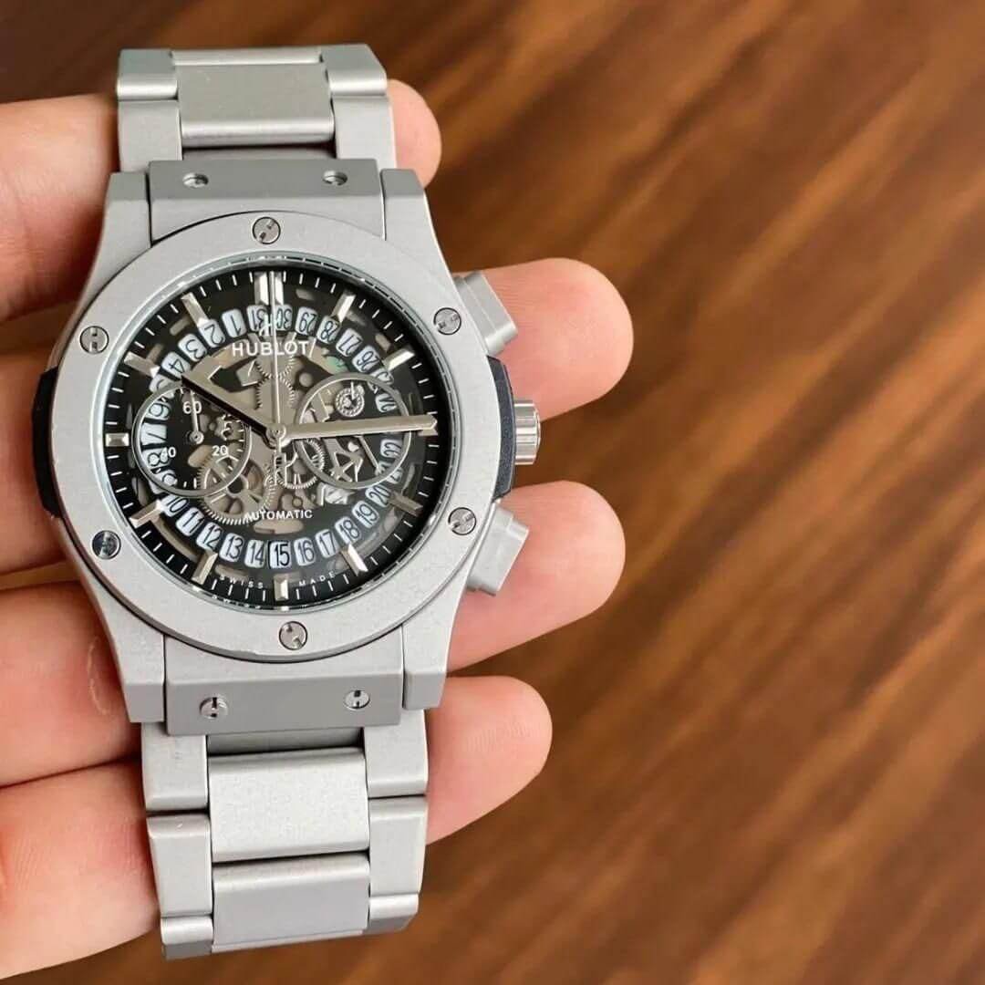Hublot Silver Grey Metal Watch - Image 2