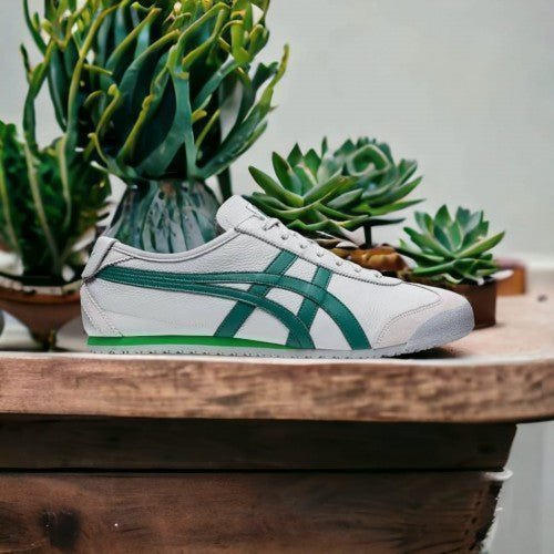 Branded Tiger Sneakers Mexico 66 White Green