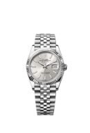 Rolex Date just 36 silver dial