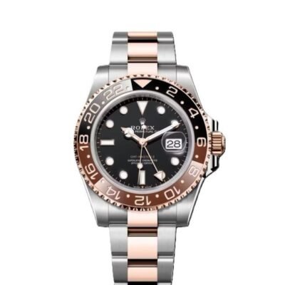 GMT-Master II Everose gold and Black dial.