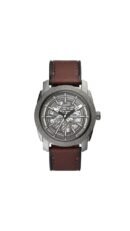 Fossil Men Automatic Leather Strap Watch