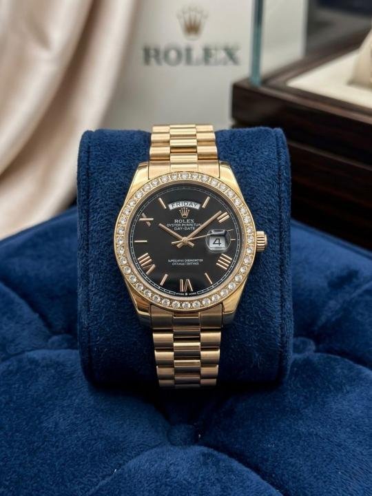 Rolex Day Date Diamond Bezels