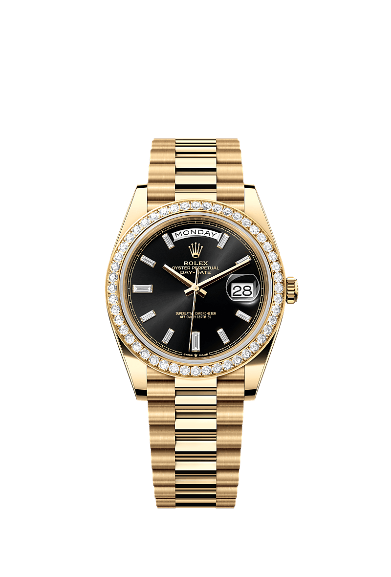 Rolex Day Date Diamond Bezels